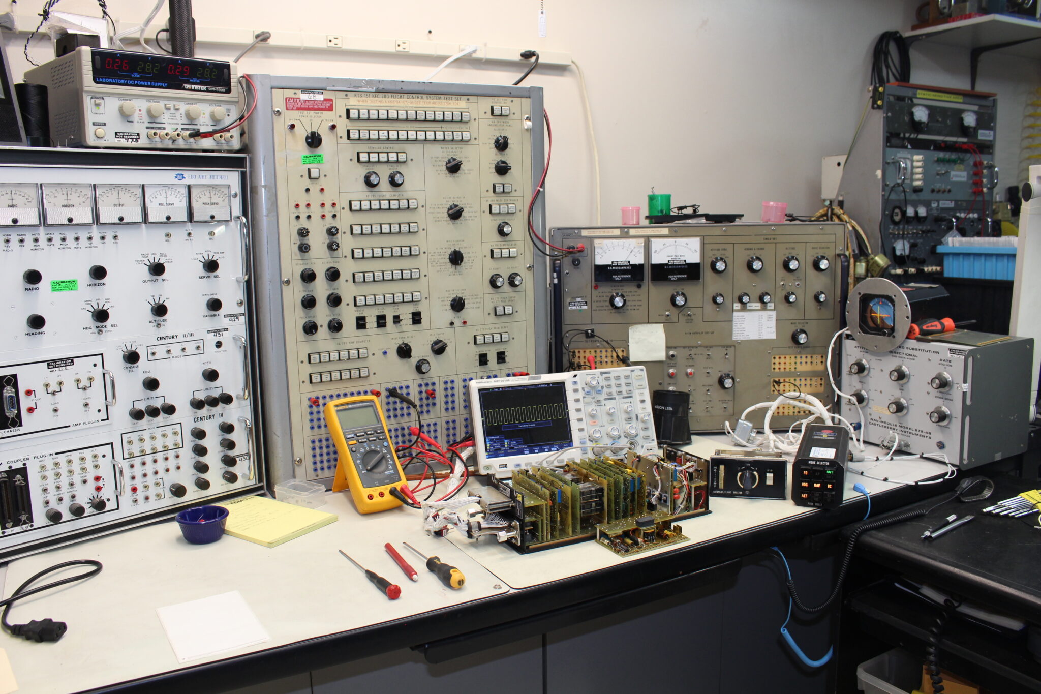 Avionics bench maintenance at Kings Avionics